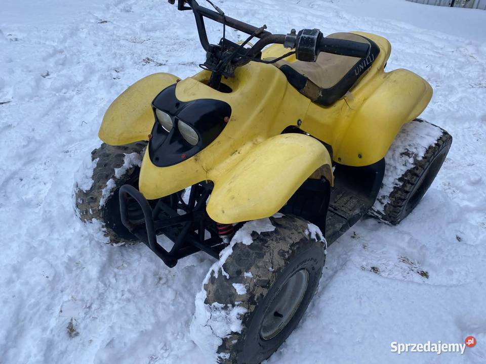 Quad dinli 100 2t automat do poprawek pali i dolnośląskie Złotoryja