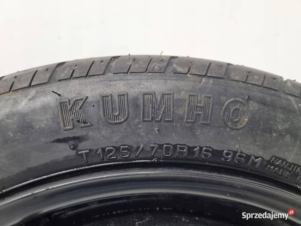 KOŁO DOJAZDOWE Audi Seat Vw Golf VI 12570 R16 Chełm