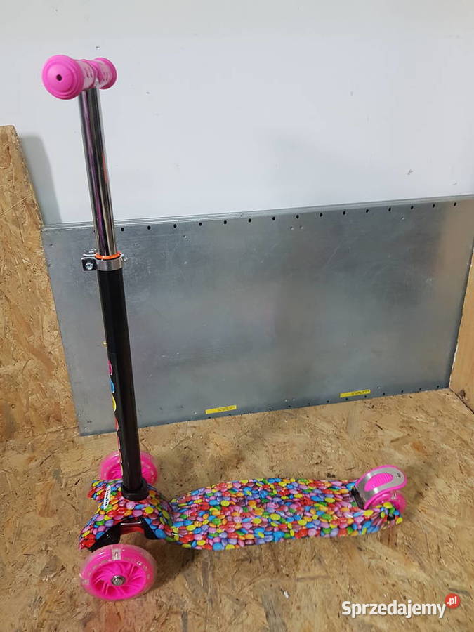 HULAJNOGA TRÓJKOŁOWA BALANSOWA KOŁA LED kolorowa