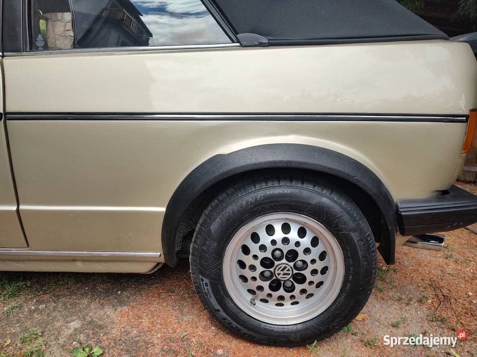 Vw Golf cabrio 15 benzyna 1979r krotki VIN nieuszkodzony Jelenia Góra