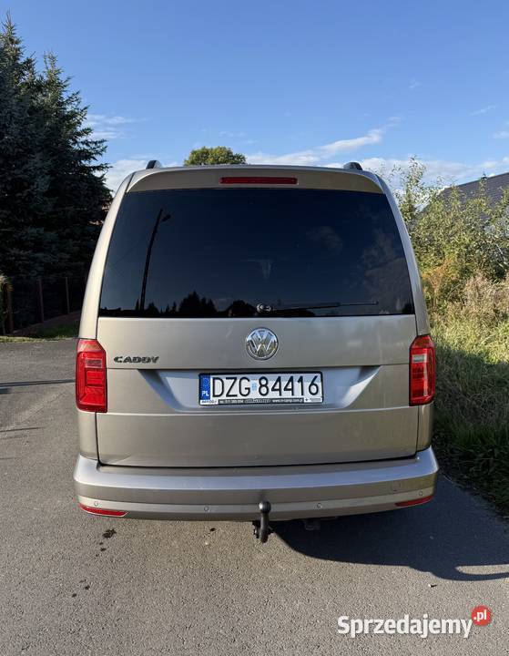 Volkswagen Caddy automat wersja LONG niski dolnośląskie Zgorzelec