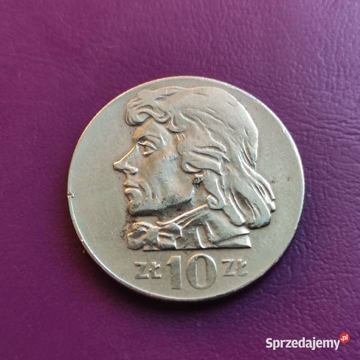Moneta PRLu 10 ZŁOTYCH 1971 KOŚCIUSZKO Piękna Pruszków