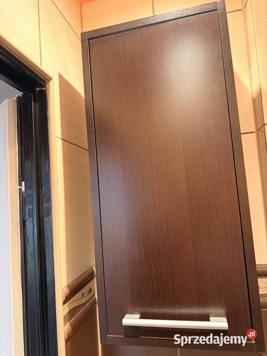 Szafka wisząca łazienkowa brązowa 72 półka Półki łazienkowe śląskie Czerwionka-Leszczyny sprzedam