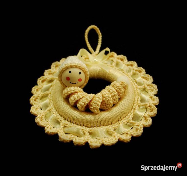 Zawieszka ozdoba szydełkowa na choinkę 10 Z177 opolskie Kluczbork