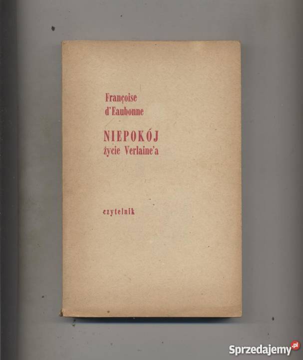 Niepokój życie Verlainea Szczecin