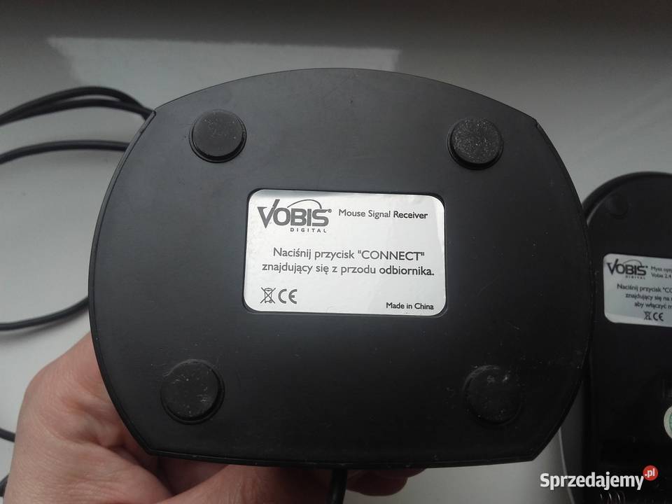 Myszka Vobis bezprzewodowa z stacją USB sensor Bydgoszcz