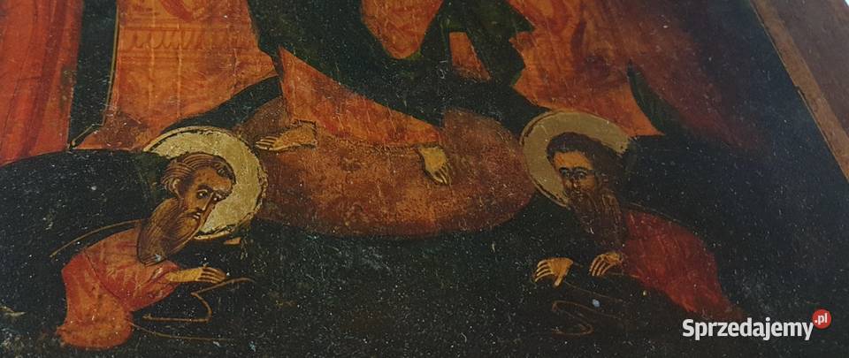 Ikona Deesis XIX wiek 0396 Warszawa