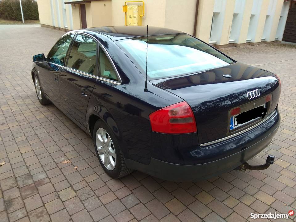 Audi A6 C5 24 V6 benzyna 1999 pierwszy lakier metallic lubelskie Świdnik