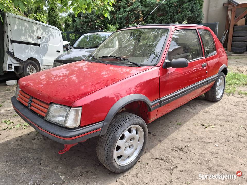 Peugeot 205 gti 19 130 okazja nieuszkodzony mazowieckie Warszawa