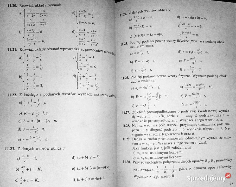 Zbiór zadań z matematyki kl 78 N Dróbka K