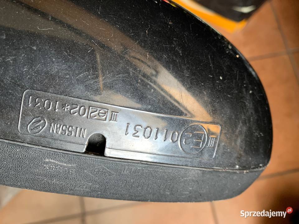 Lusterko lewe NISSAN MICRA K12 3PIN 011031 Margonin sprzedam