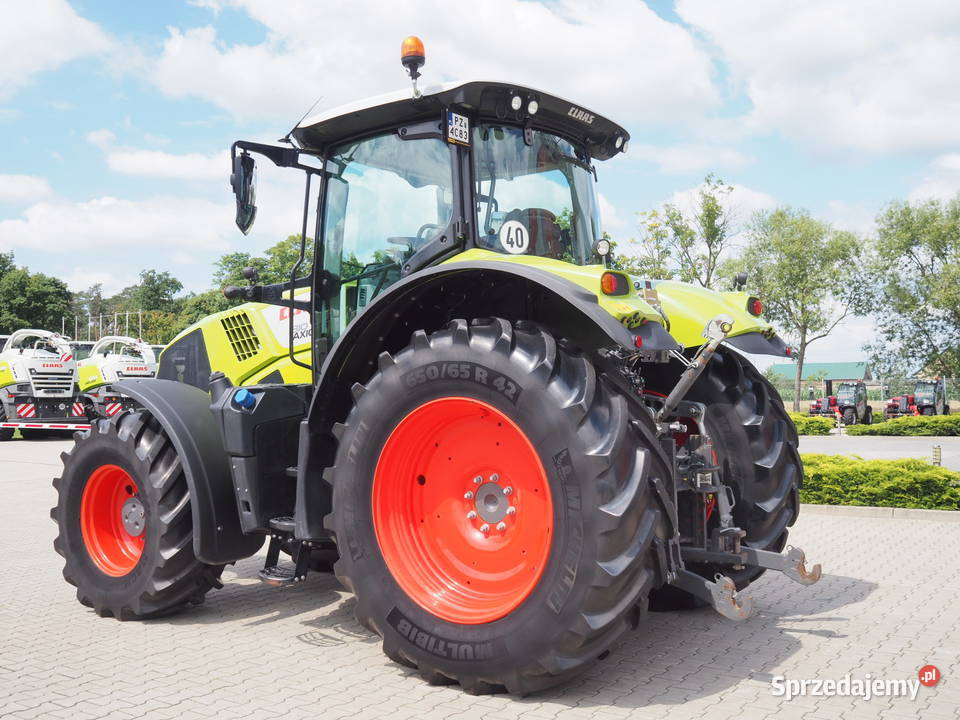 Claas Axion 810 CIS GPS RTK Ciągnik rolniczy Rewers elektrohydrauliczny Stęszew