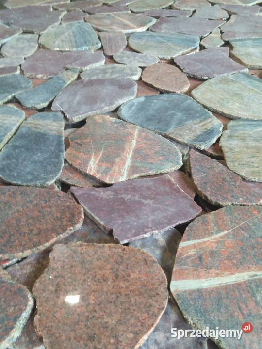 Cięte plastry kamienia polnego Materiały budowlane Dom i Ogród Opole