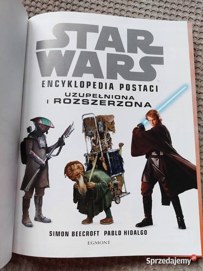 STAR WARS Encyklopedia postaci uzupełniona i twarda Kraków sprzedam