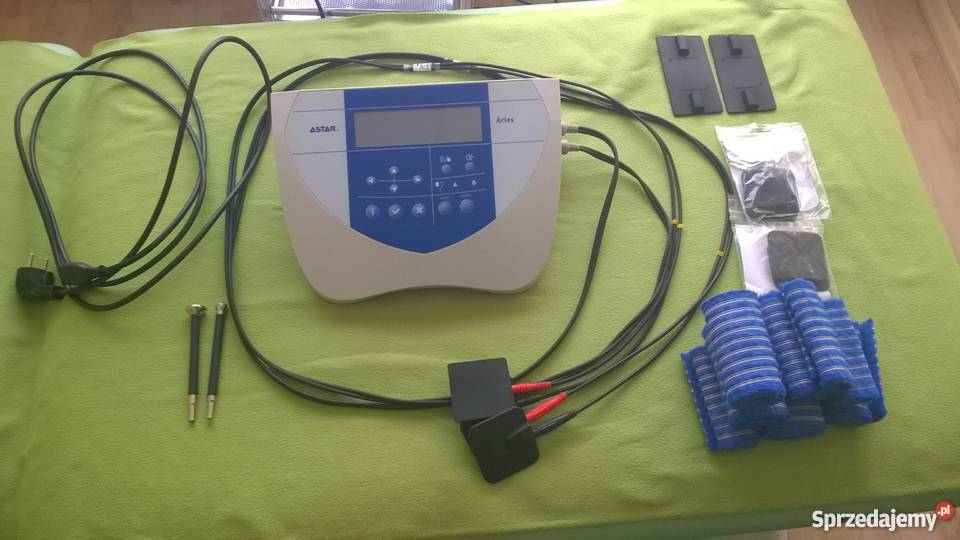 Aparat do elektroterapii Aries S wyposażenie Częstochowa sprzedam