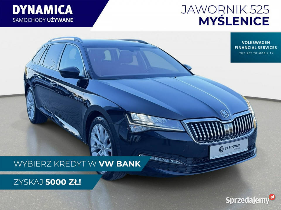 koda Superb VAT 23 Combi Ambition 20TDI 200 DSG Rok produkcji 2023 Myślenice sprzedam