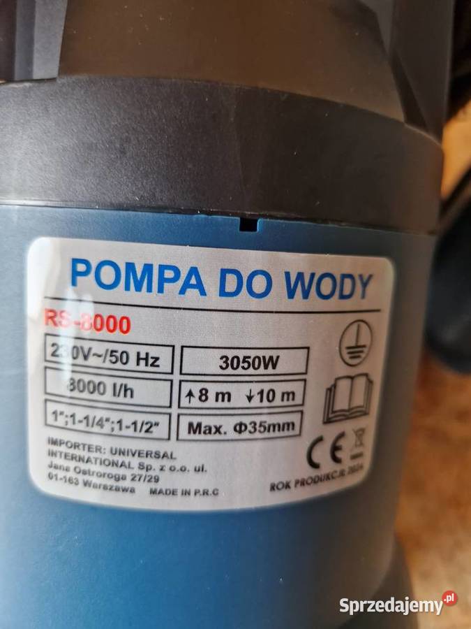 Pompa zatapialna Rangers rs8000 3050 wat Głogowa