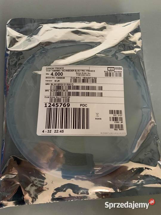 BLM21PG221SN1D MURATA 100OHM Opornik Roll x4000 Warszawa
