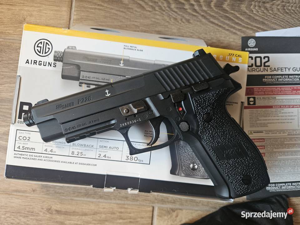 Wiatrówka SIG SAUER P226 blow back Łódź