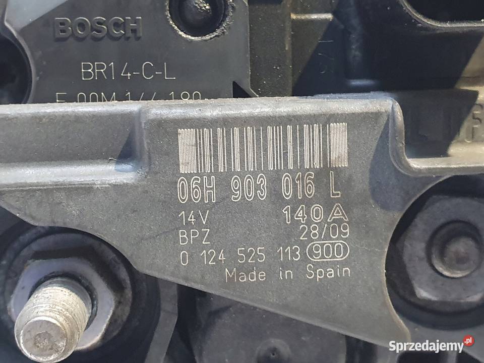 ALTERNATOR Audi A5 8T 20 TFSI 06H903016L