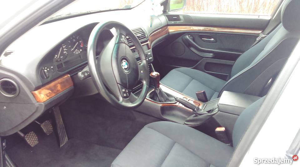 BMW E39 528 titansilber mazowieckie Damianów