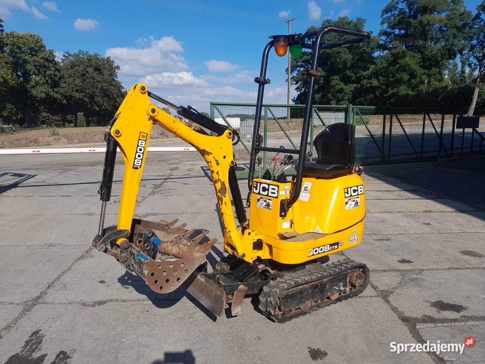 JCB 8008 2021R MINIKOPARKA YANMAR KUBOTA Koparki Krotoszyn sprzedam
