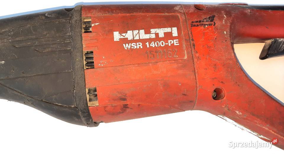 HILTI WSR 1400PE Piła szablasta faktura vat 23 Gaszowice