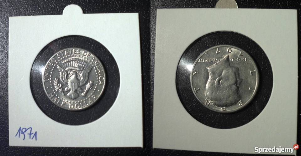 USA Half dollar 1971 piękny menniczy Kraków
