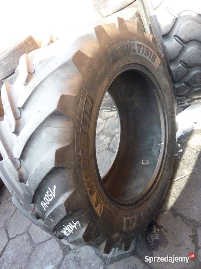Opona używana rolnicza 44065R28 MICHELIN Zaścianki sprzedam
