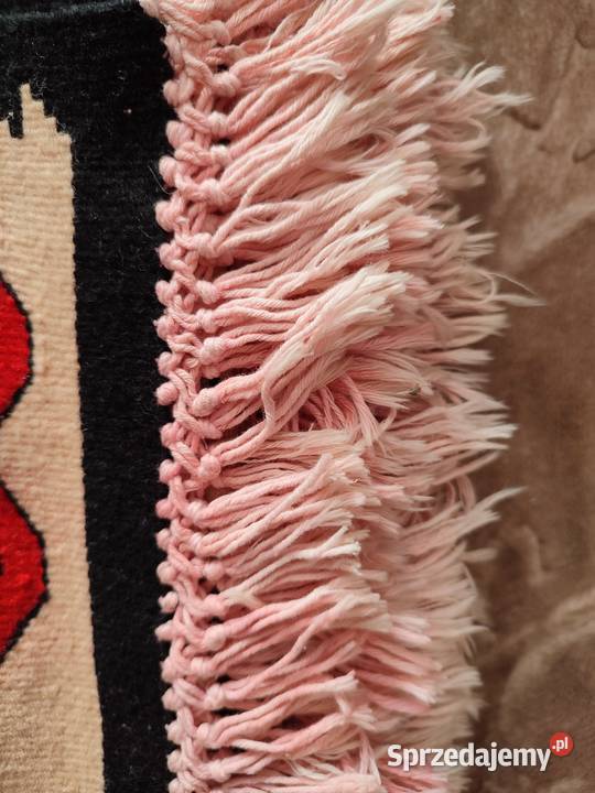 Kilim wełniany duży z zawieszkami Białystok