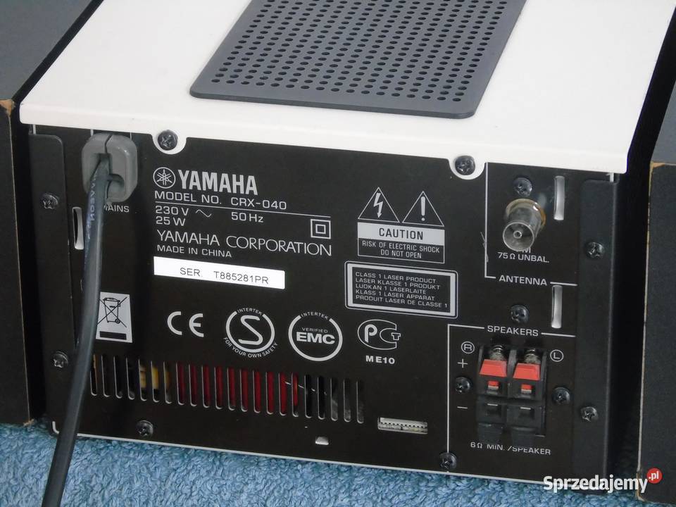 Wieża Yamaha CRX040 USB mp3 kolumny WYSYŁKA Jasło