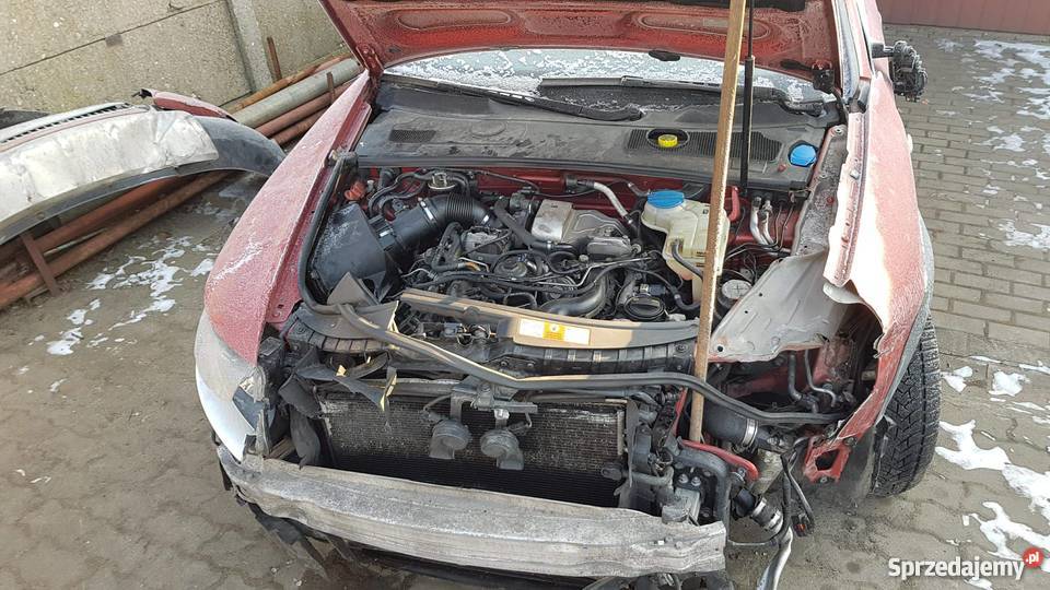 Audi A6 C6 Allroad 30TD 2008r ASB uszkodzony