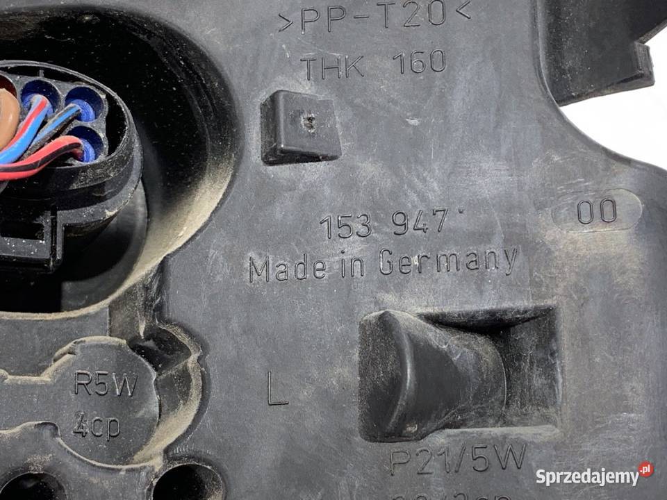 WKŁAD LAMPY LEWY TYŁ AUDI A4 B6 SedanLimuzyna osobowe