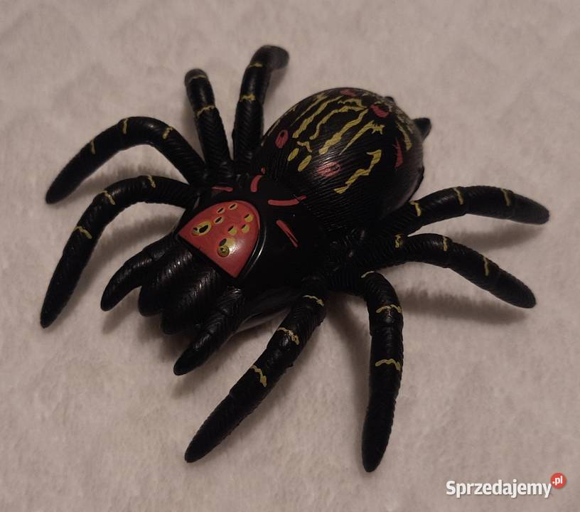 Pająk zsuwający się szybie 85 prank na Halloween Czeladź