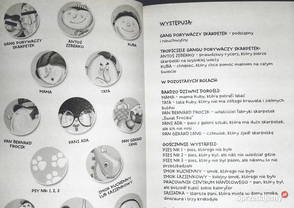 Antoś Żeberko Kuba i gang porywaczy skarpetek