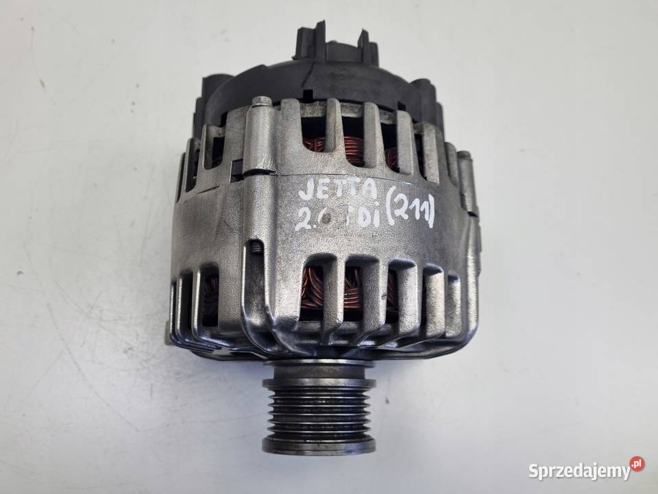 ALTERNATOR VW Jetta V 20 TDI VALEO Alternator Części samochodowe