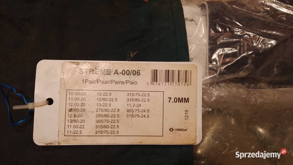 TIR Łańcuchy śniegowe sekcyjne VERIGA sprzedam