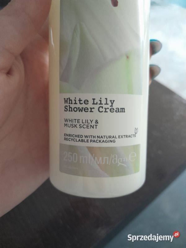 Kremowy żel pod prysznic White Lily 250ml Siewierz sprzedam