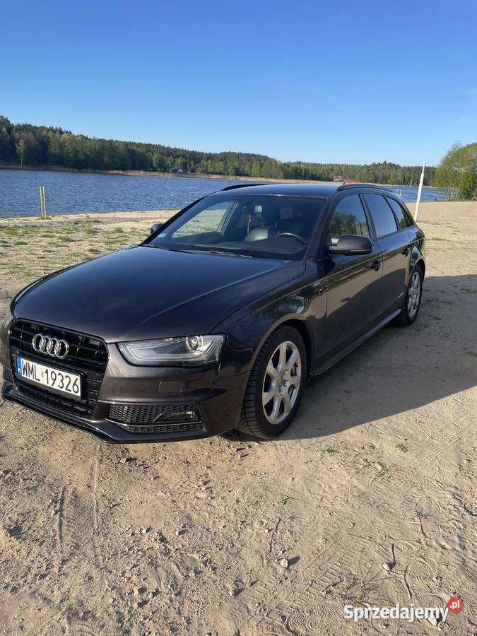 Audi A4 B8 2015r 20 TDI ULTRA Clean Sline mazowieckie
