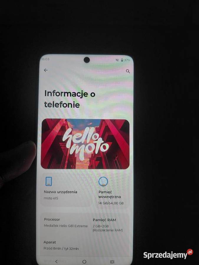 Motorola Moto E15 Komorniki