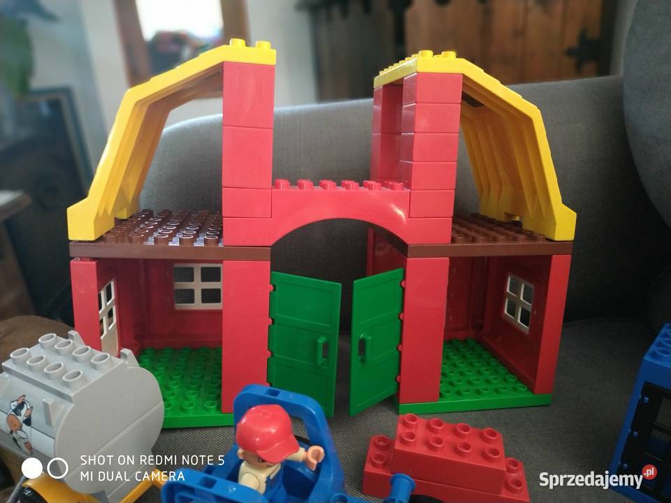 LEGO Duplo zestaw pociąg koparka traktor zygzak Józefów sprzedam