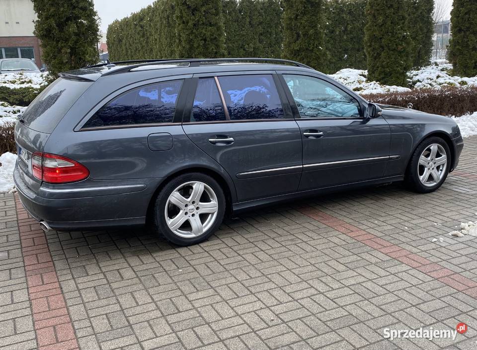 Mercedes Eklasa w211 lift 2009r Avantgarde 30CDI aluminiowe felgi Klasa E