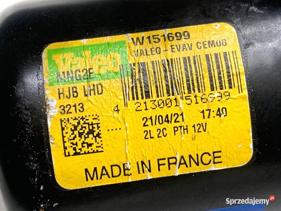 SILNIK WYCIERACZEK PRZÓD RENAULT CAPTUR II podkarpackie