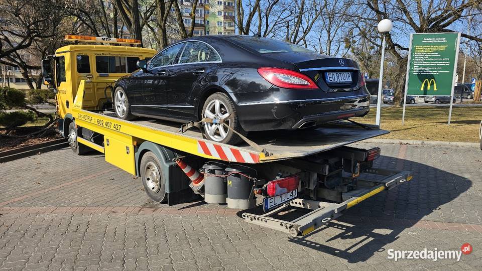 Laweta Łódź, przewóz lawetą, Holowanie z Autostrady, Pomoc Drogowa 24h, Łódź