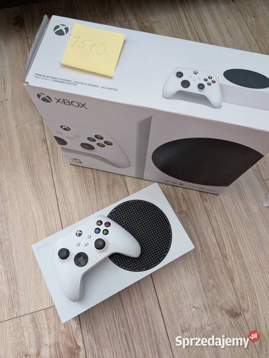Konsola XBOX Series S kontroler Łódź