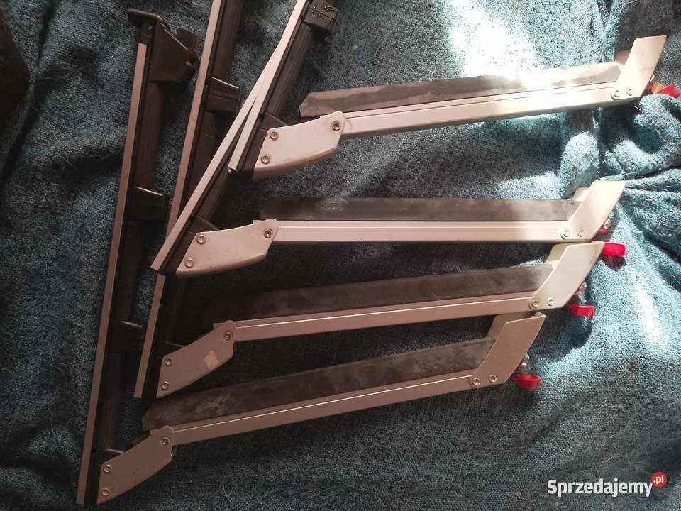 Bagażnik narciarski na dach 4 sztuki 1 kluczyk