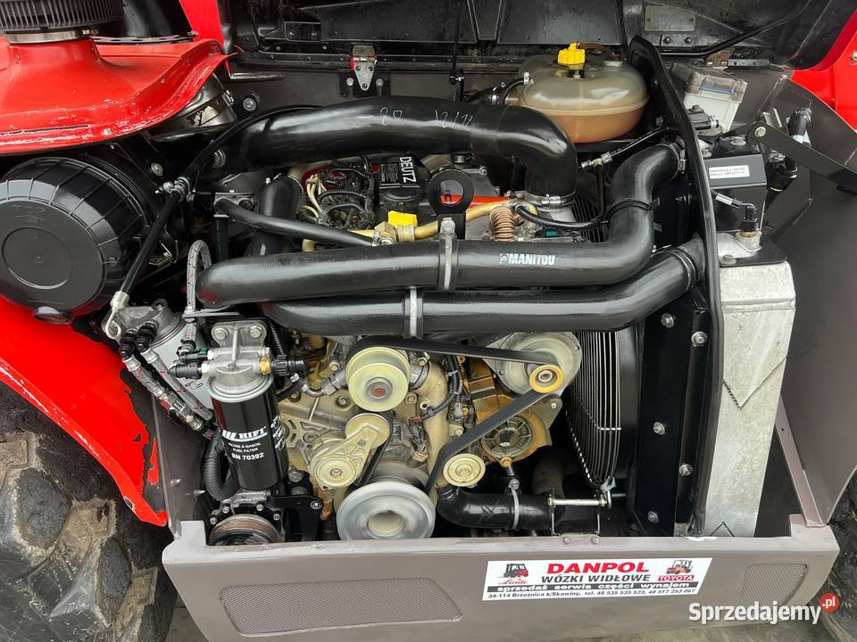 Ładowarka teleskopowa MANITOU MLT634 120 widły Brzeźnica