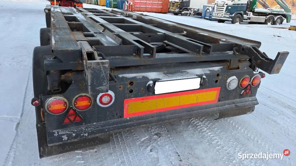 Przyczepa kontenerowa Kelberg D243 24T DMC 3 pod kontener Mszana Dolna