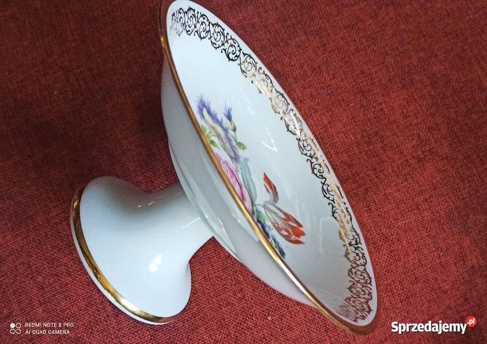 Patera Gloria Fine Porcelain Bavaria Bayreuth Gdańsk