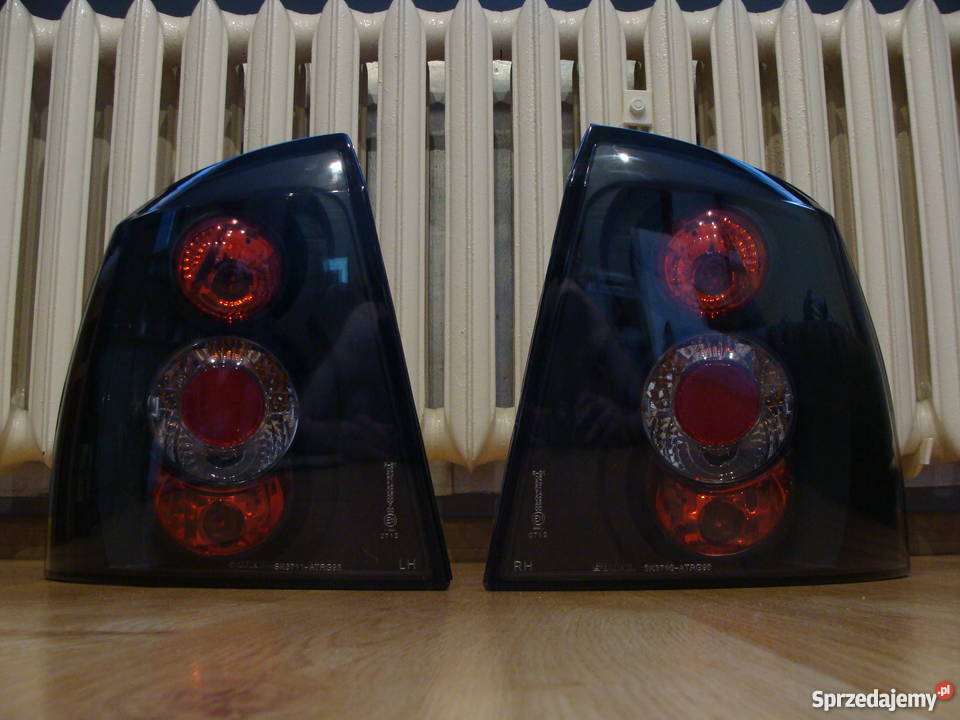 Nowe Lampy tył Astra G II Clear Black SONAR Wieluń sprzedam